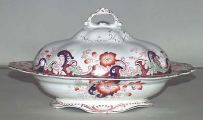 Vegetable Dish with Cover c1900